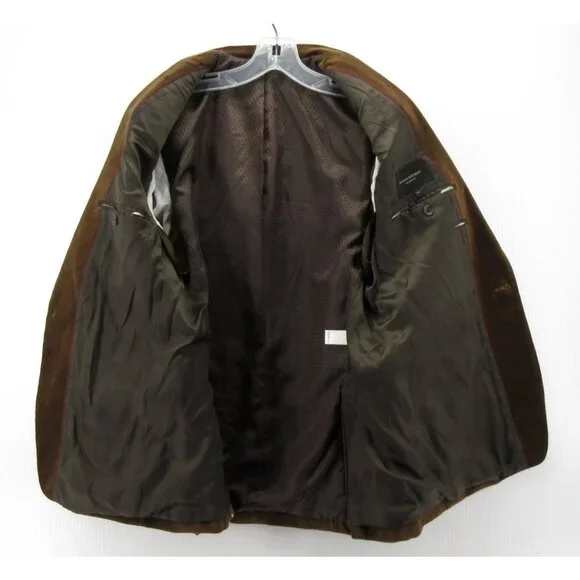 Banana Republic Dark Brown Tuxedo Jacket - Picture 10 of 14